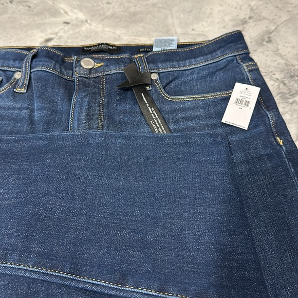 Banana Republic High Rise Skinny Frayed Jeans! New With Tags! - Picture 3 of 3